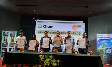 भारत में टिकाऊ और उत्पादक गन्ने की खेती को बढ़ावे के लिए यूपीएल एसएएस ने ओलम एग्री के साथ मिलाया हाथ