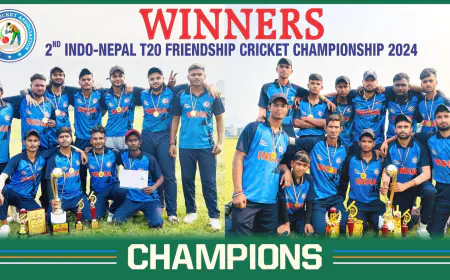 अन्तर्राष्ट्रीय इण्डो-नेपाल टी-20 क्रिकेट सीरीज में इण्डिया-ए व इण्डिया-बी टीम ने नेपाल को हराया