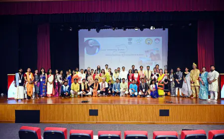 आईआईएम रायपुर ने असम प्रतिनिधियों के साथ युवा संगम चरण 5 सांस्कृतिक आदान-प्रदान का सफल समापन किया