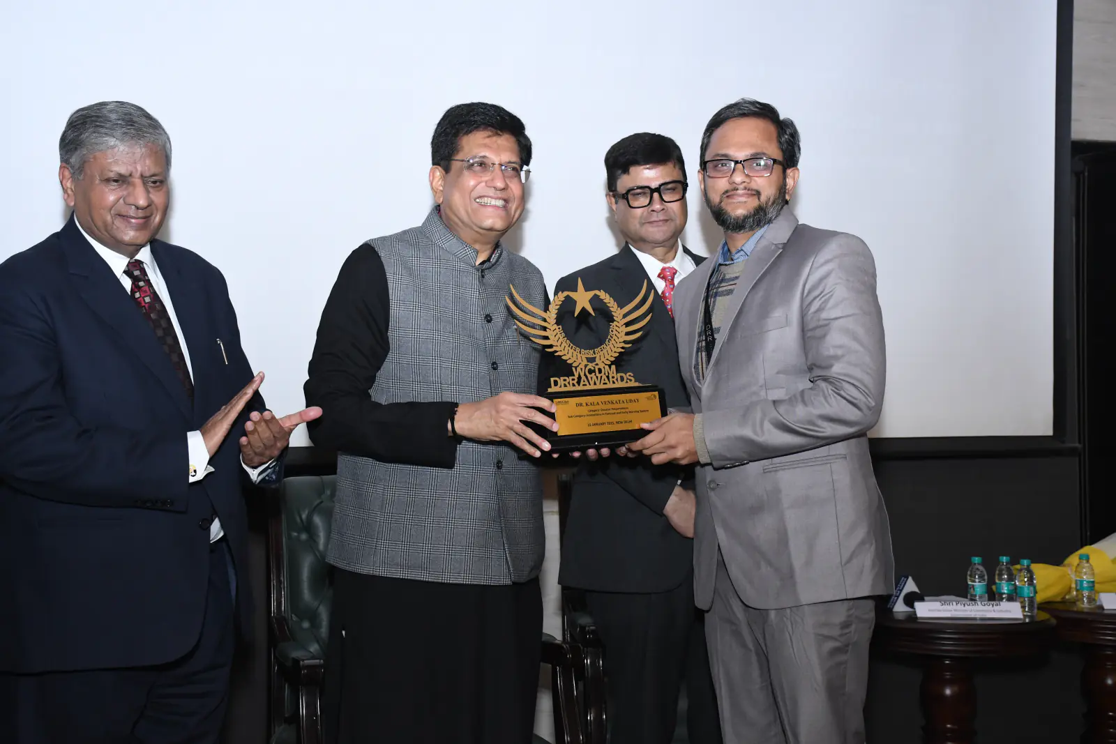 डॉ. कला वेंकट उदय, आईआईटी मंडी को डब्ल्यूसीडीएम आपदा तैयारी पुरस्कार 2024 से सम्मानित