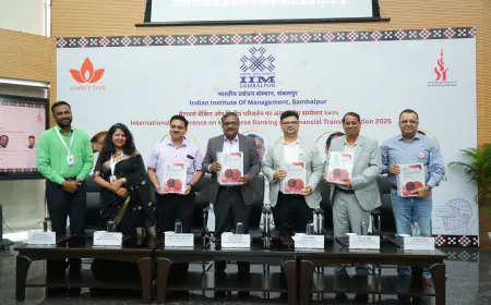 विक्सित भारत @2047 के लिए बैंकिंग के भविष्य पर आईआईएम संबलपुर और आईसीएसएसआर का संयुक्त मंथन