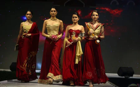 रंगारंग फैशन शो: एलेनाइट शोकेस 2026 में चमके छात्र डिजाइन