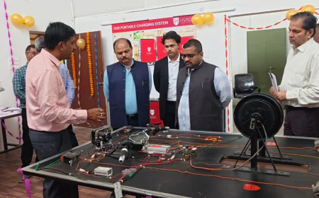 HVRDC ने राजस्थान के अधिकारियों के सामने ‘HVRDC Centre for Advanced Electric Mobility Systems’ का किया प्रदर्शन