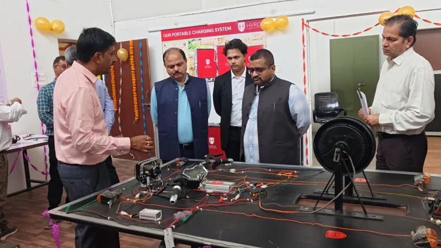 HVRDC ने राजस्थान के अधिकारियों के सामने ‘HVRDC Centre for Advanced Electric Mobility Systems’ का किया प्रदर्शन