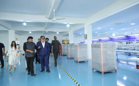 डॅमसन टेक्नॉलॉजीजने अहमदाबादमध्ये २०० कोटी नियोजित गुंतवणुकीसह अत्याधुनिक उत्पादन सुविधेचे उद्घाटन केले