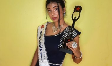 Aishwarya Dutta from Nadia got the City Winner title in Forever Miss, Mrs, and Teen 2022 Season 2 in Miss Category