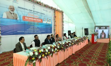 केंद्रीय मंत्री सर्बानंदसोनोवाल ने जूना कांडला में ऑयल जेटी नंबर 7 का किया उद्घाटन