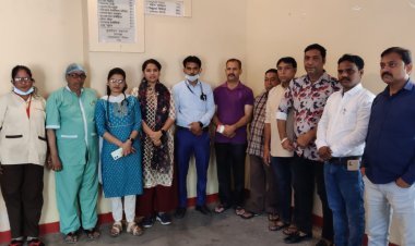 महिला दिवस सप्ताह कार्यक्रम के तहत मेडिकल चेकअप शिविर का आयोजन