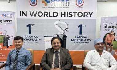 World’s first fully active robotic microplasty surgery performed at SGVP Holistic Hospital Ahmedabad