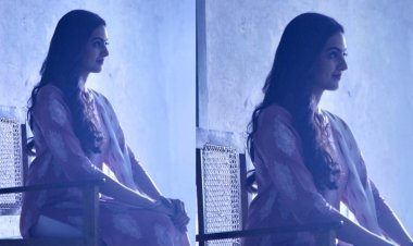 Kashika Kapoor drops her first look from her debut film Ayushmati Geeta Matric Pass