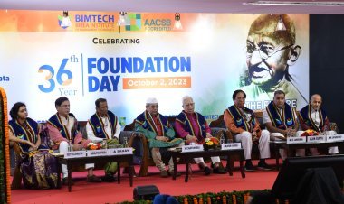 बिड़ला इंस्टीट्यूट ऑफ मैनेजमेंट टेक्नोलॉजी ने मनाया 36वां स्थापना दिवस