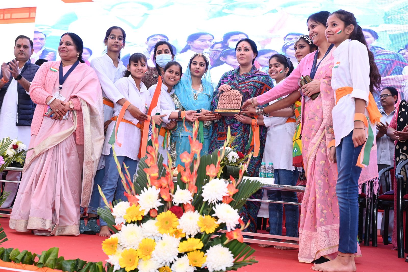 'THE COUNTRY ESTABLISHED NEW DIMENSIONS OF PROGRESS THROUGH THE DEVELOPMENT JOURNEY OF NINE YEARS: DIYA KUMARI