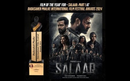 'Salaar: Part 1' Clinches 'Film of the Year' at Dadasaheb Phalke International Film Festival Awards 2024