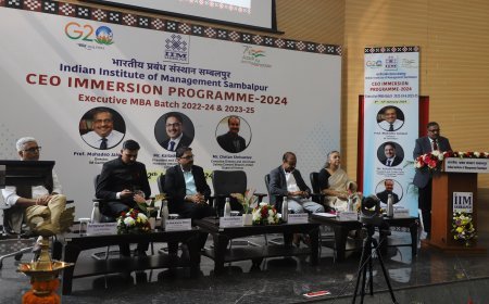 IIM Sambalpur's CEO Immersion Programme Ignites Excellence in Executive MBA Cohorts
