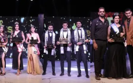 मॉडलिंग प्रतियोगिता में विष्णु चौधरी मिस्टर, प्रियंका चौधरी मिस और अनु राठौड़ बनी मिसेज मॉडल राजस्थान 2024 