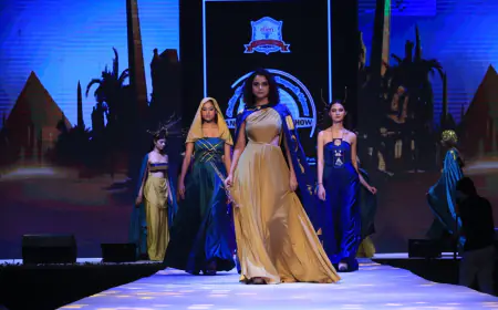 दी एलेनाइट्स शोकेस में 11 सीक्वेंस में 25 प्रोफेशनल मॉडल्स ने रैंप पर रिप्रेजेंट किया स्टूडेंट्स का यूनिक फैशन कलेक्शन