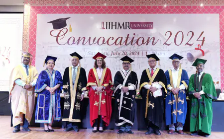 IIHMR University Bids Farewell to 334 Graduates at the Annual Convocation