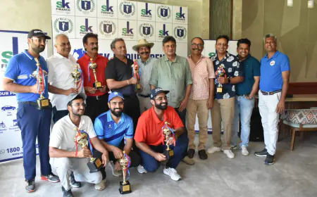 'SK JAIPUR OPEN - SUPER LEAGUE 2024' ORGANISED AT RAMBAGH GOLF CLUB