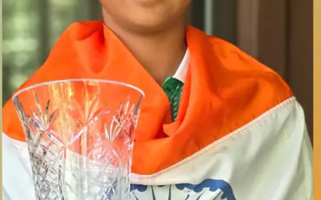 OJASWINI SARASWAT SECURES SECOND PLACE AT US KIDS GOLF WORLD CHAMPIONSHIP 2024