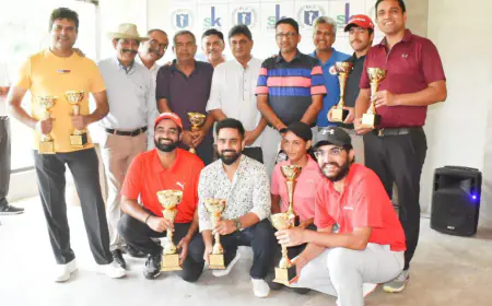 SK JAIPUR OPEN - SUPER LEAGUE 2024' ORGANISED AT RAMBAGH GOLF CLUB