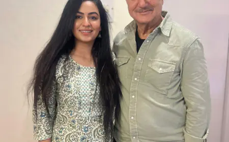 Raviraa Bhardwaj on working with Anupam Kher: It was truly inspiring